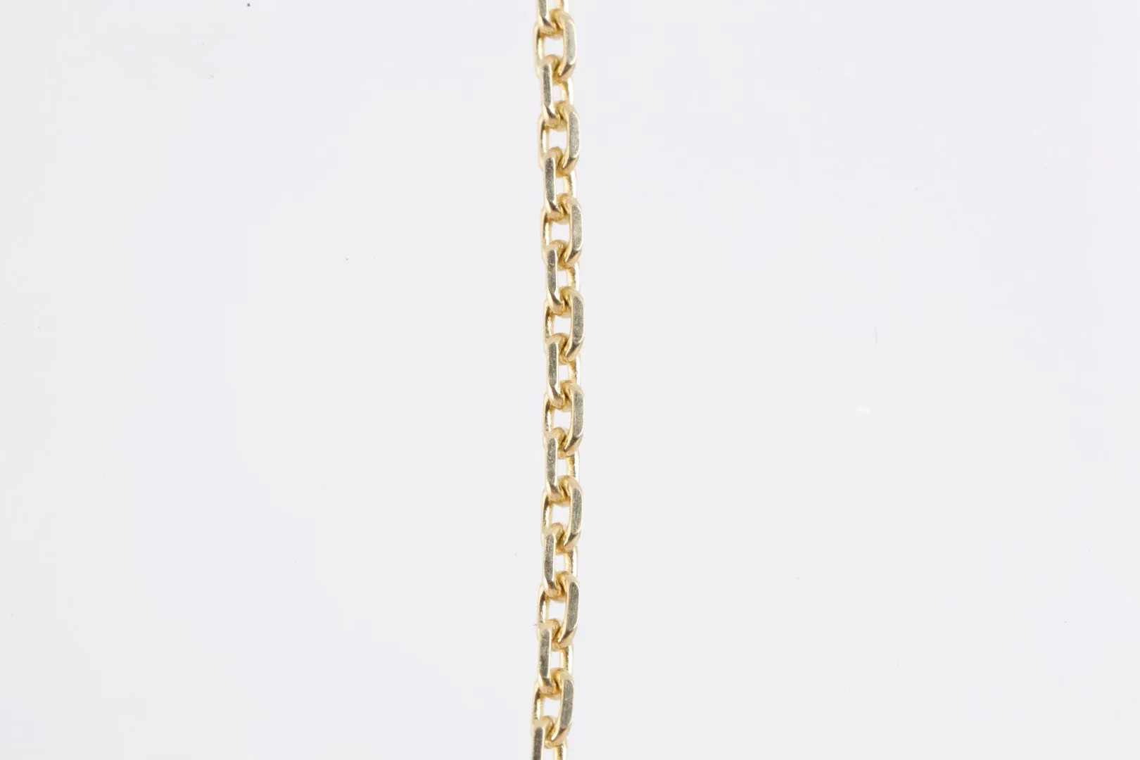 18" 14k Yellow Gold Cable Link Chain Necklace (6.76g.)