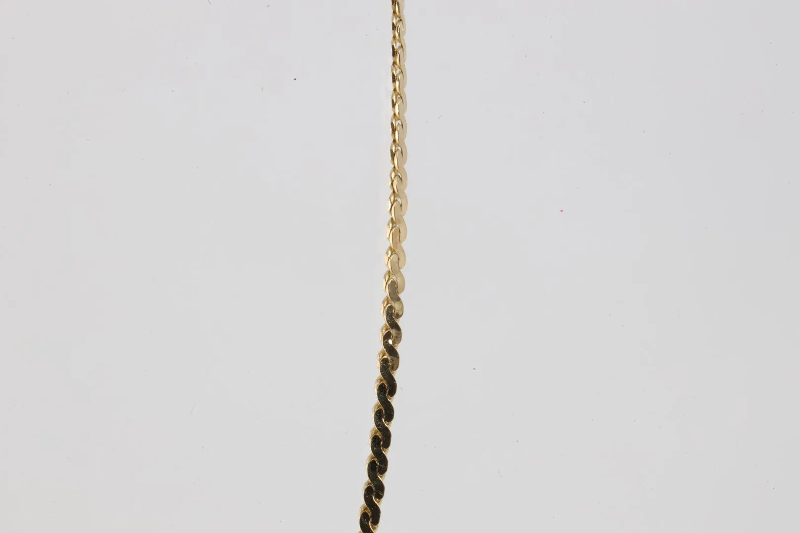 34'' 14k Yellow Gold Serpentine Chain (3.58g.)