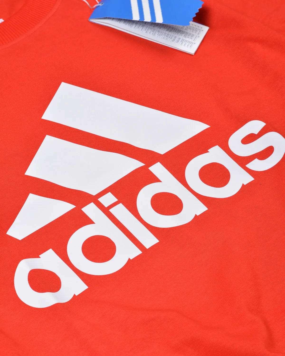 Adidas ESSENTIALS SINGLE JERSEY BIG LOGO TEE RED