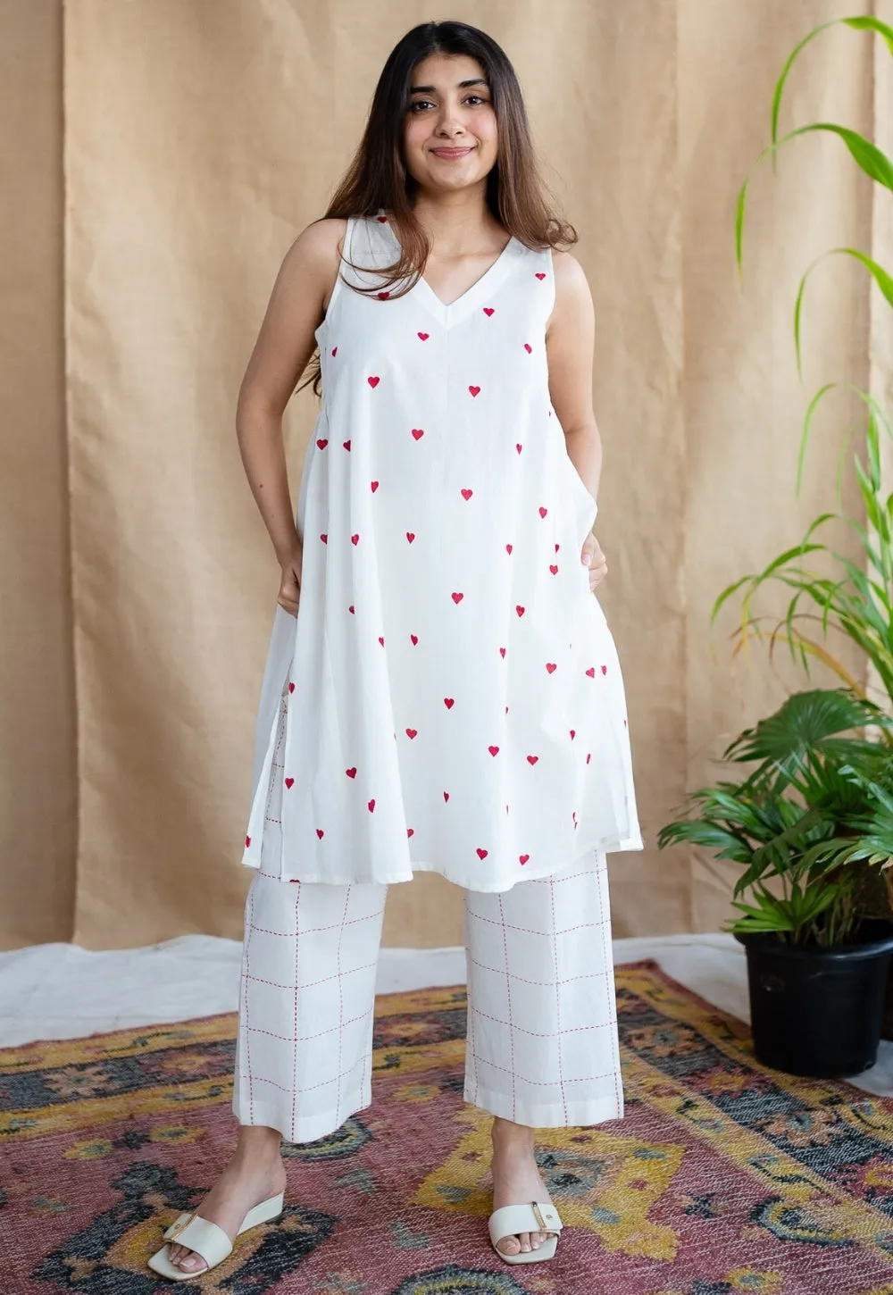 Arvika Block Printed Cotton Co-Ord Set