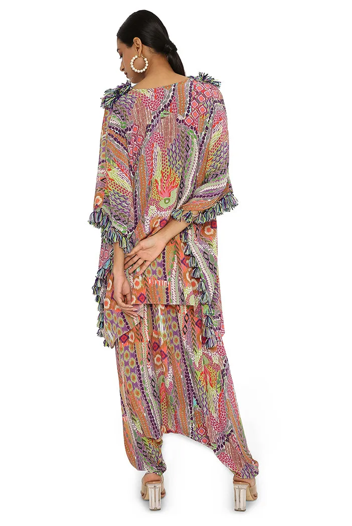 Ashiya African Print Kaftan Set