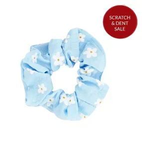 Bewitched Tammy Blue Floral Scrunchie- Sample