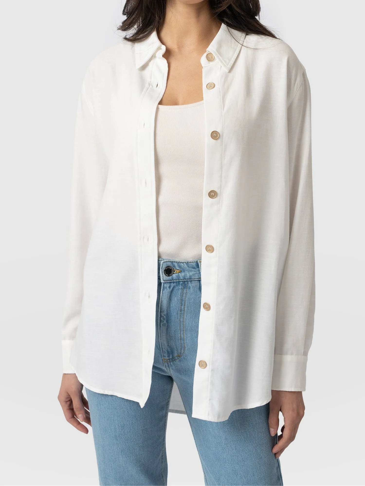 Boyfriend Shirt - White