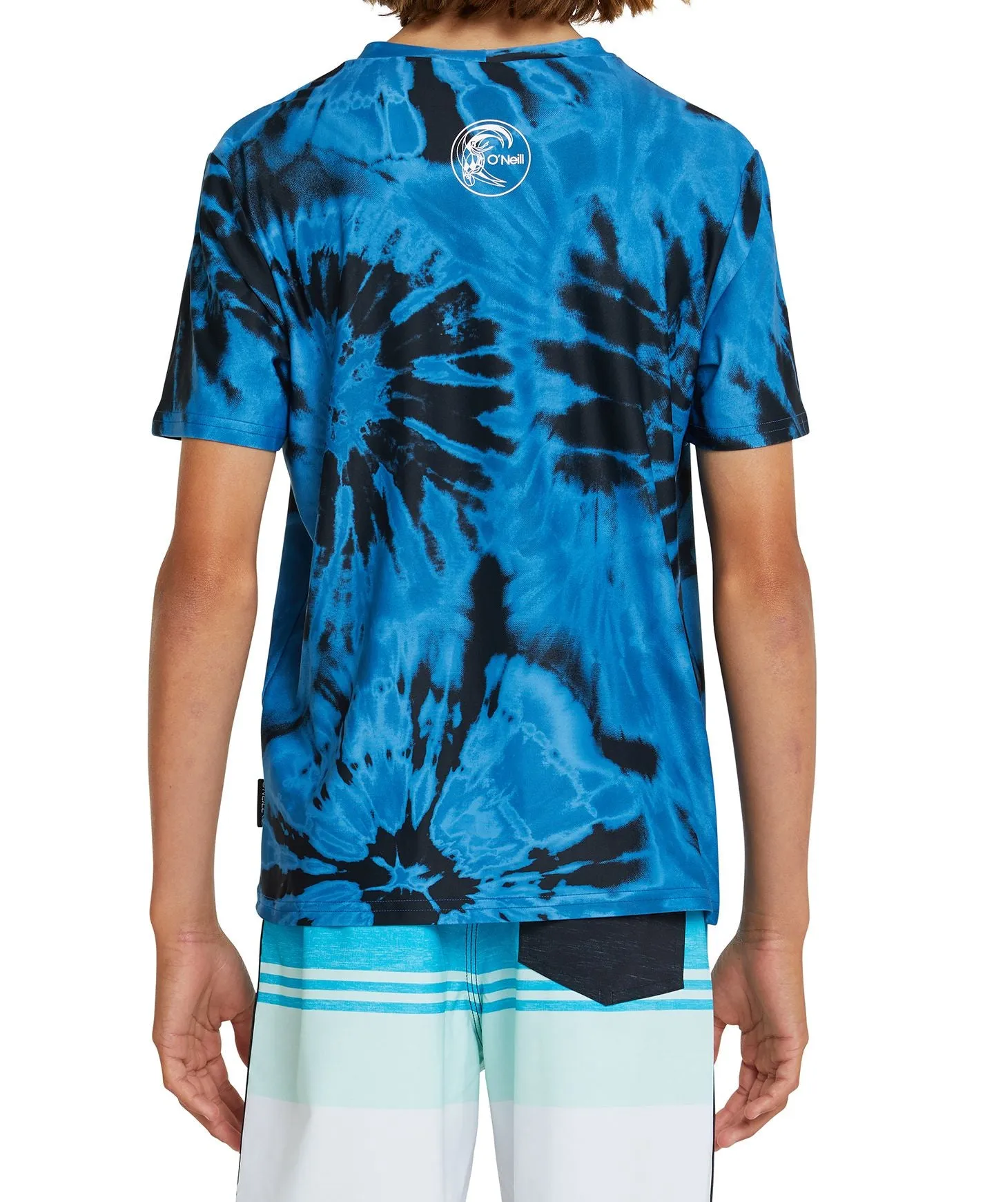 Boy's Dopedye UV Short Sleeve Surf Tee - Tie Dye