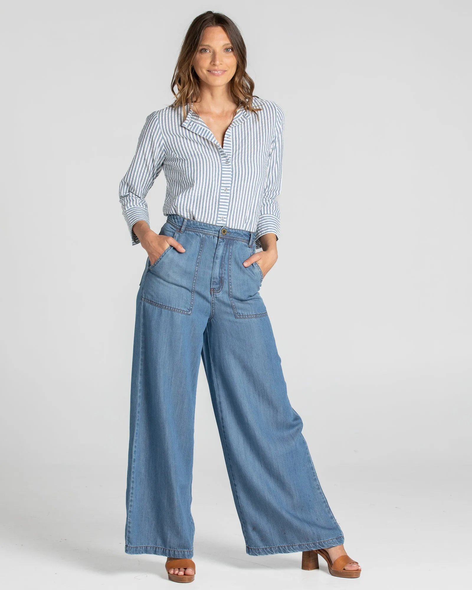 Brando Pant - Vintage Light Wash