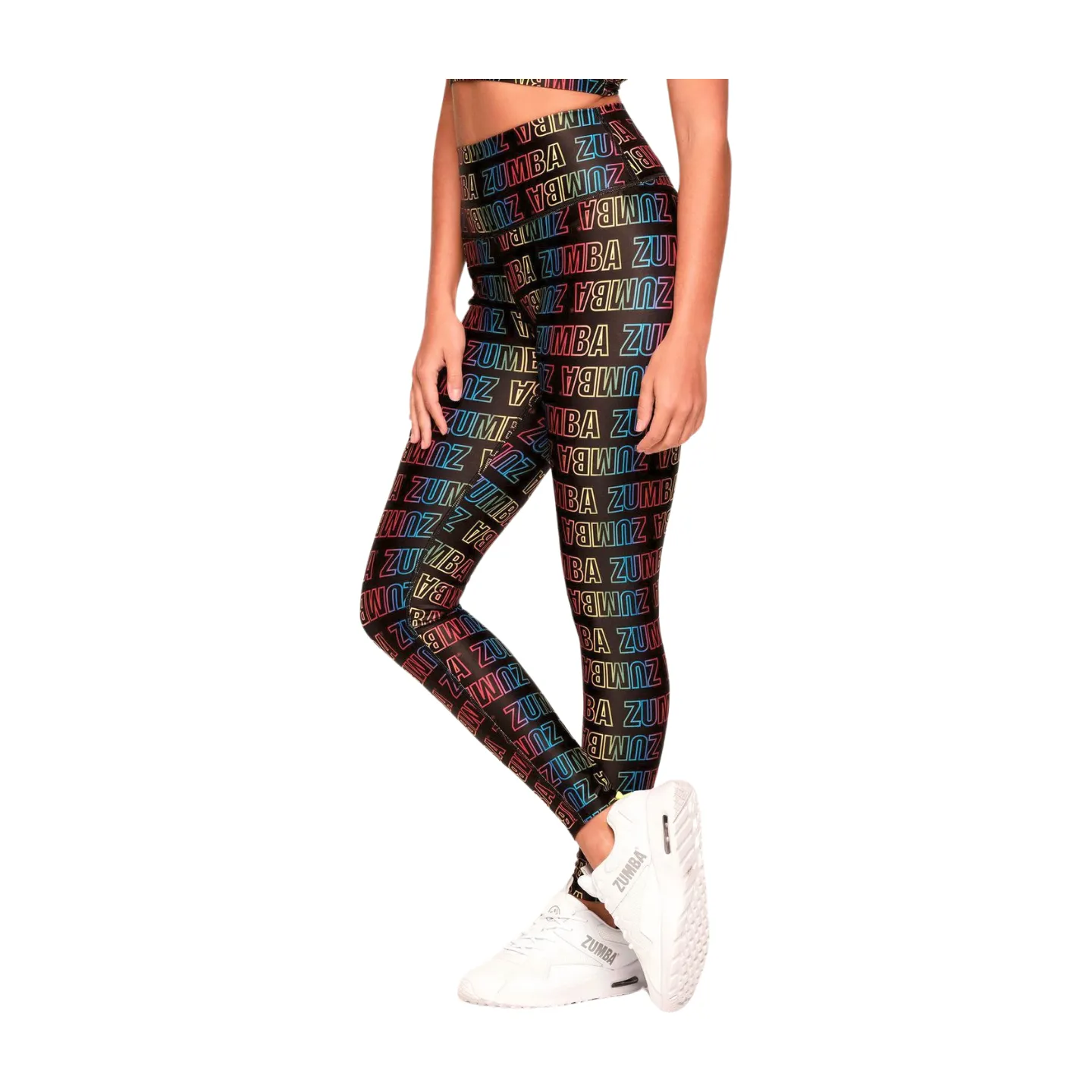 Bright And Bold High Waisted Ankle Leggings (Special Order)