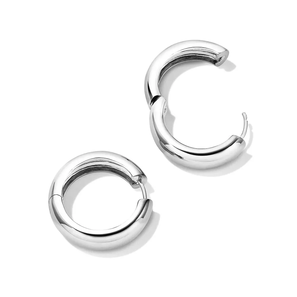 Chunky Large Hoop Earrings