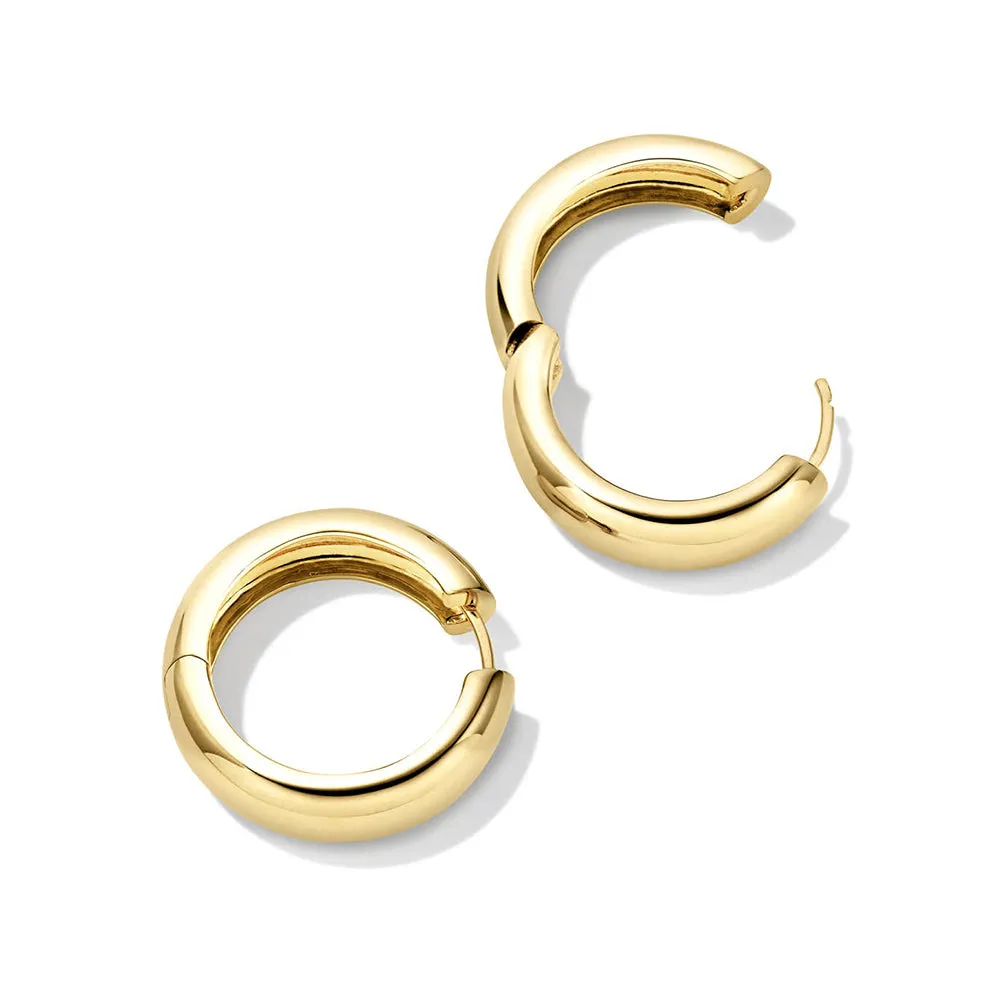 Chunky Large Hoop Earrings