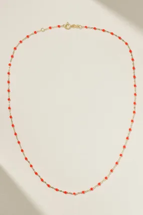 CLASSIC 16" GIGI NECKLACE IN CORAL