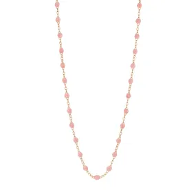 Classic Gigi Blush necklace, Rose Gold, 19.7"