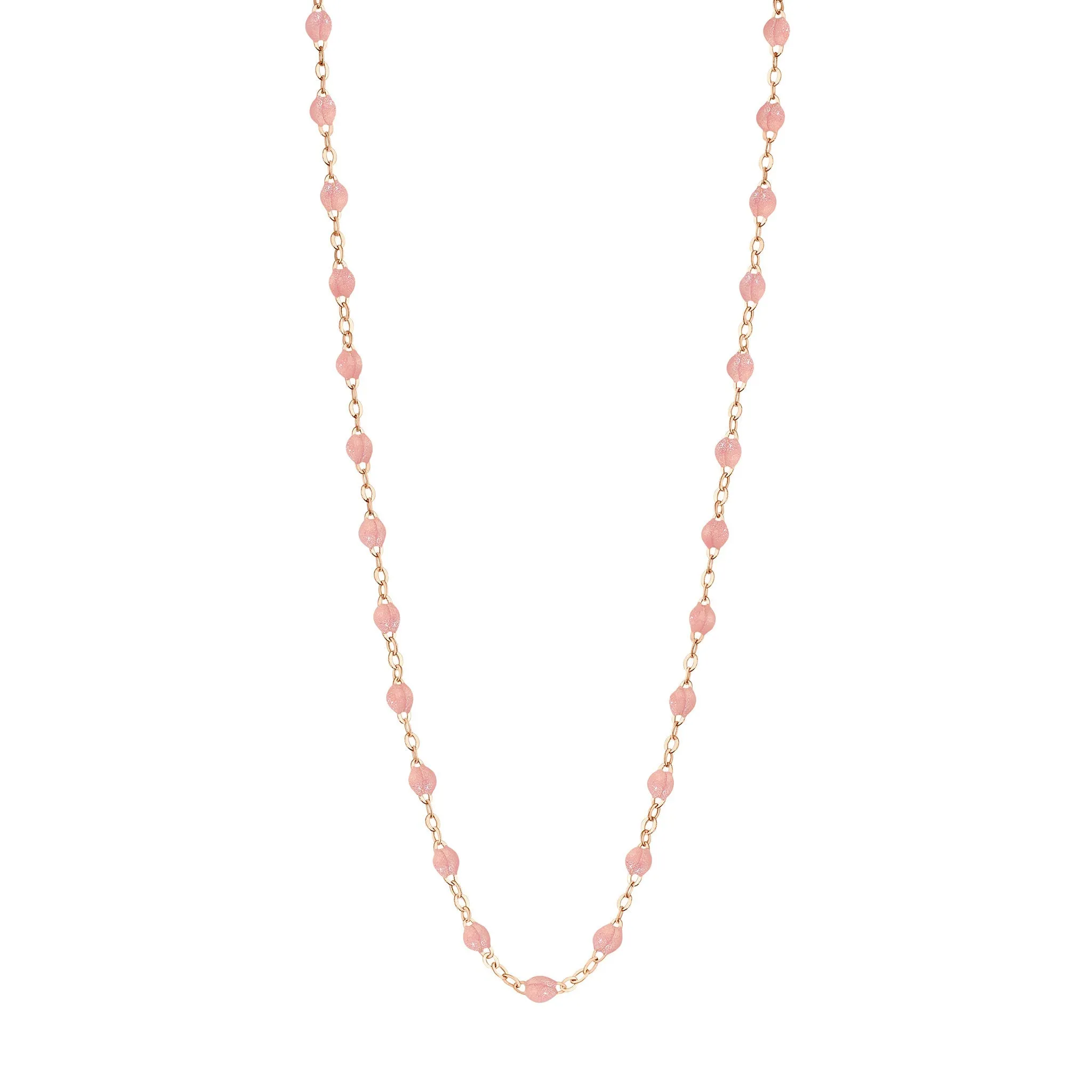 Classic Gigi Blush necklace, Rose Gold, 19.7"