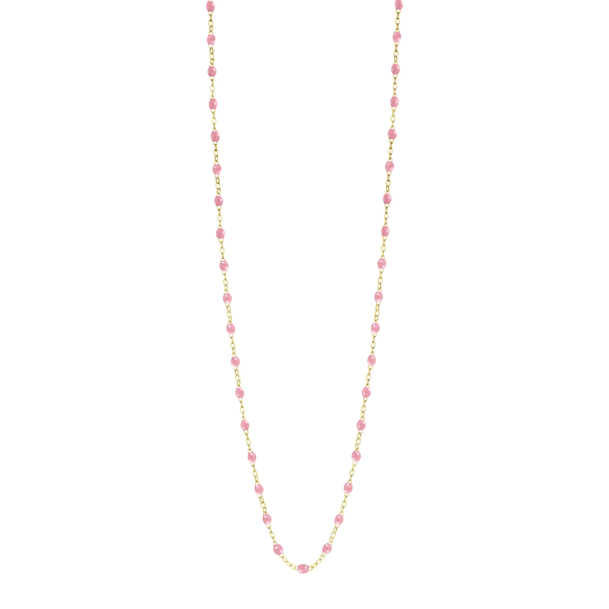 Classic Gigi Fuchsia sautoir, Yellow Gold, 34"