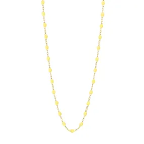 Classic Gigi Mimosa Necklace, Yellow Gold, 19.7"