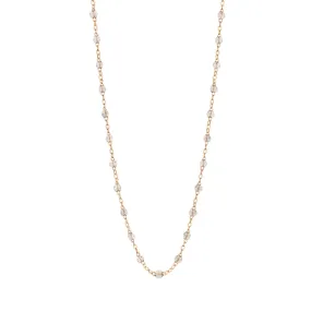 Classic Gigi Sparkle necklace, Rose Gold, 17.7"