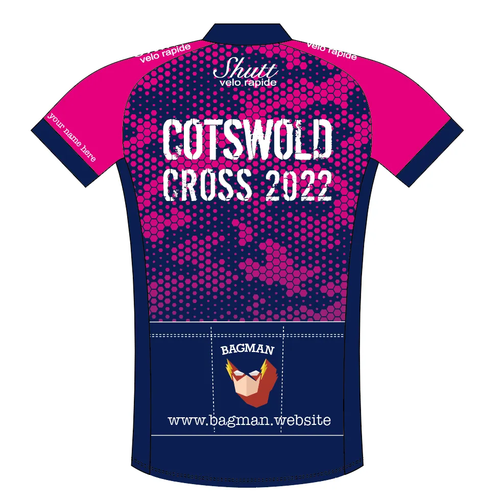 Cotswolds Cross Sportline Classic Short Sleeve Jersey (CUSTOM NAME)