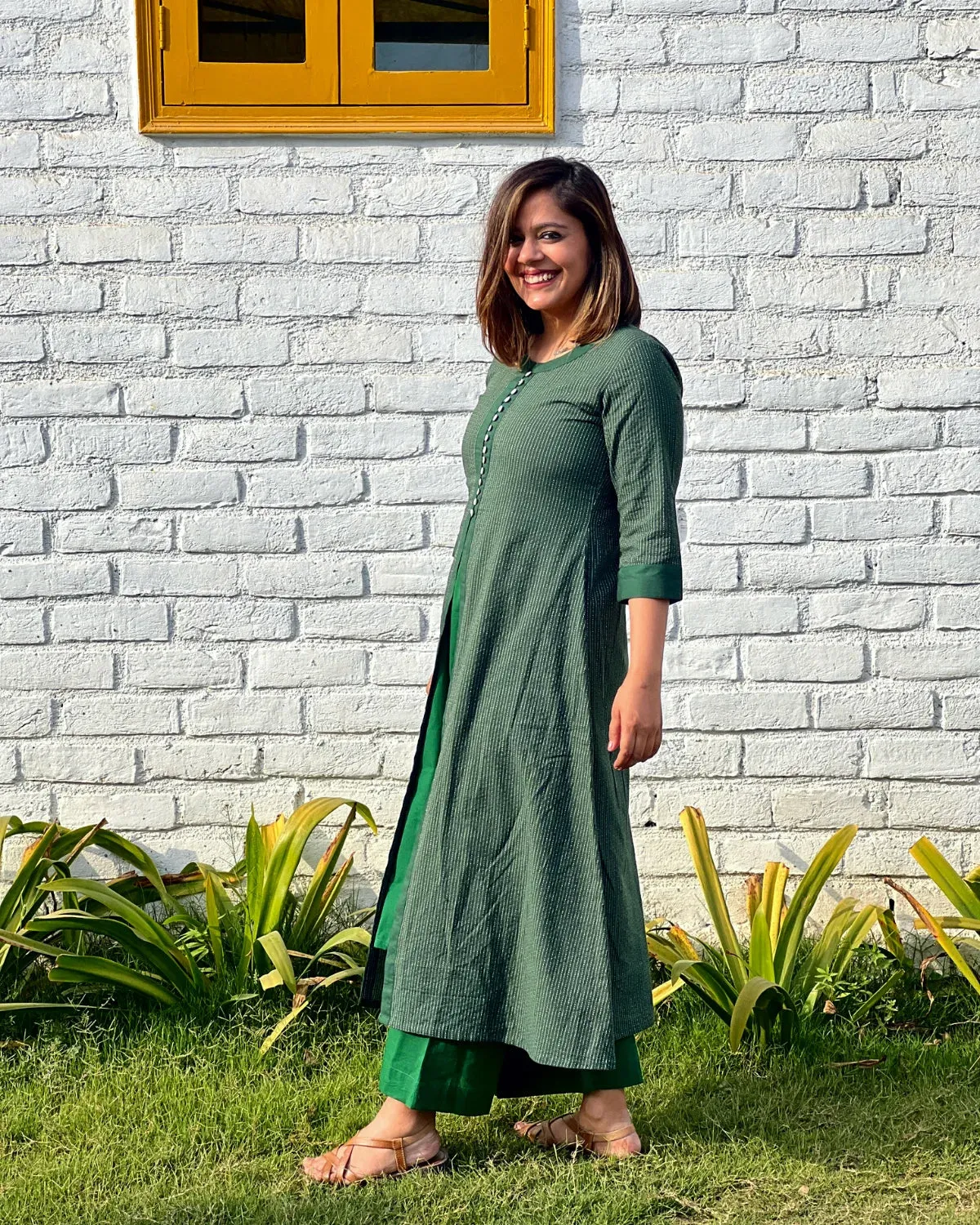 Cotton Green Katha Jacket  - Set of 3