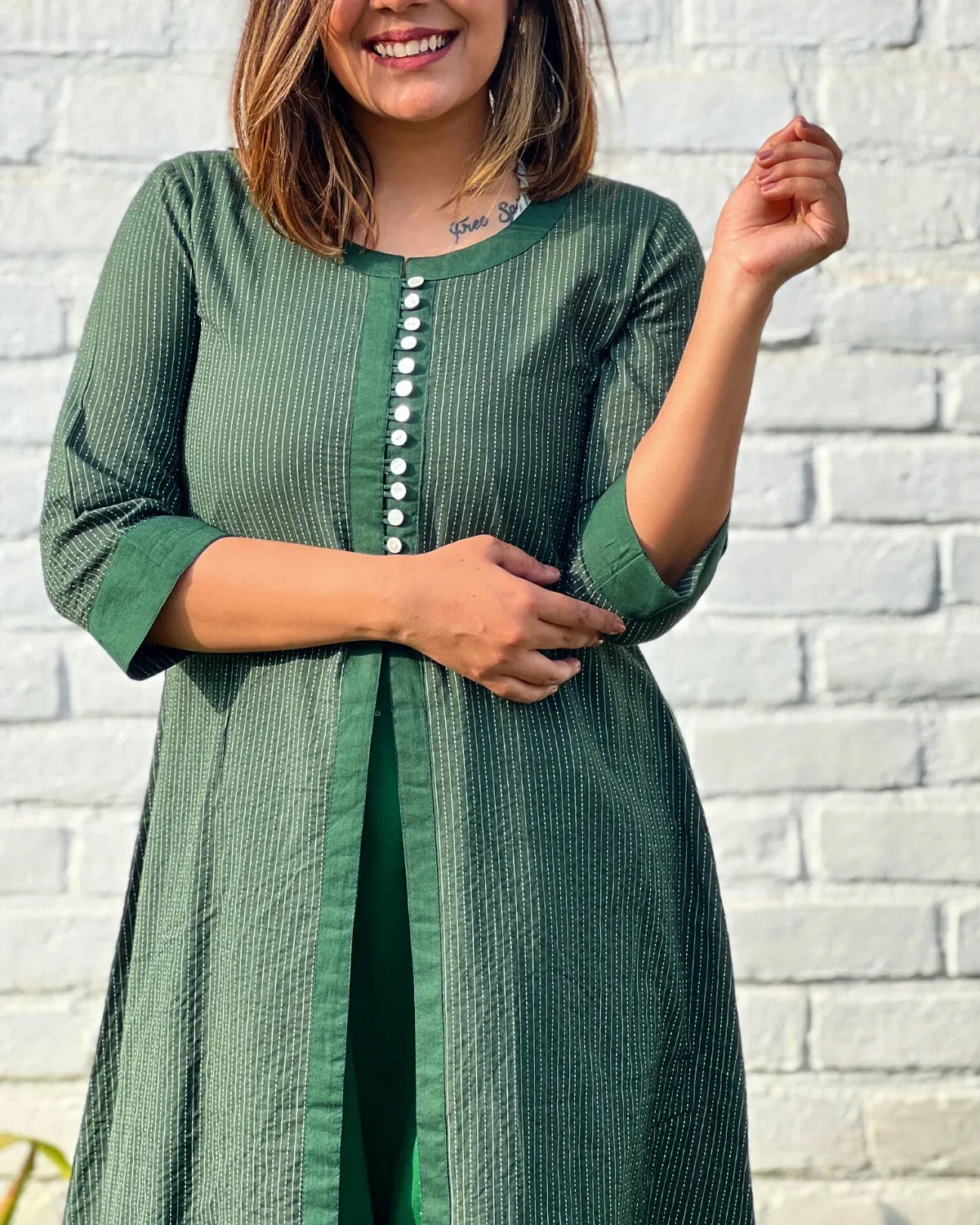 Cotton Green Katha Jacket  - Set of 3