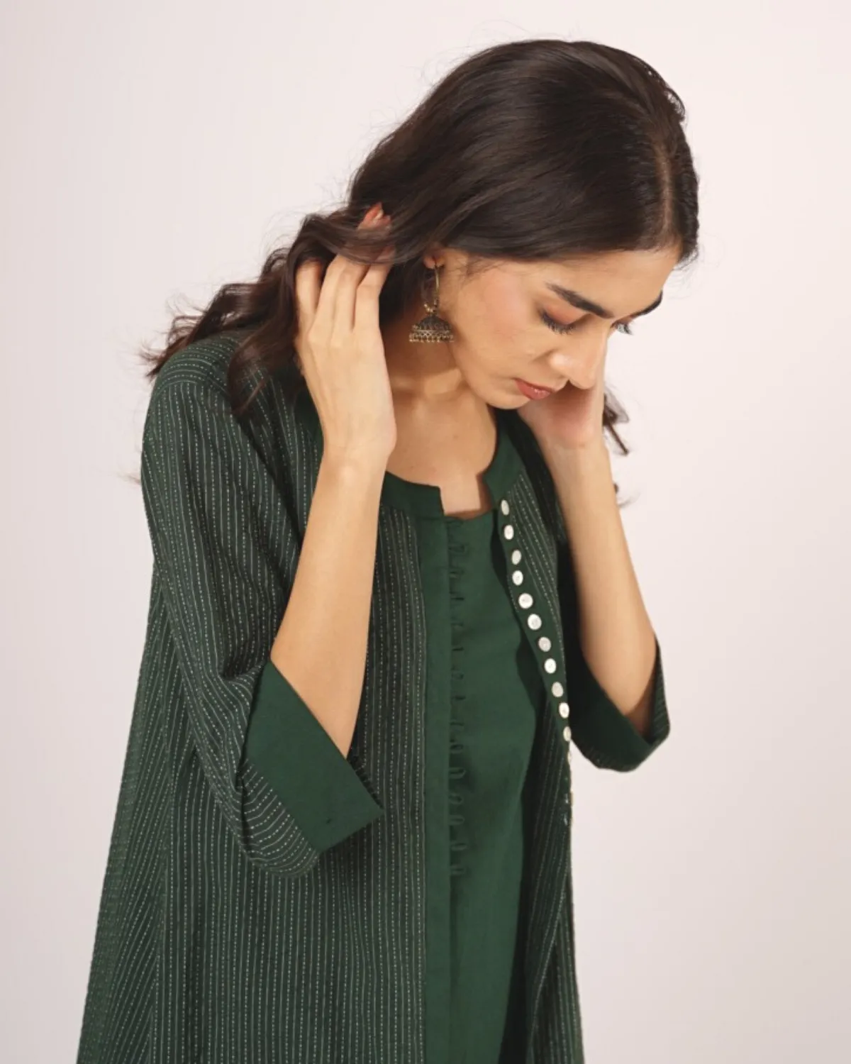 Cotton Green Katha Jacket  - Set of 3