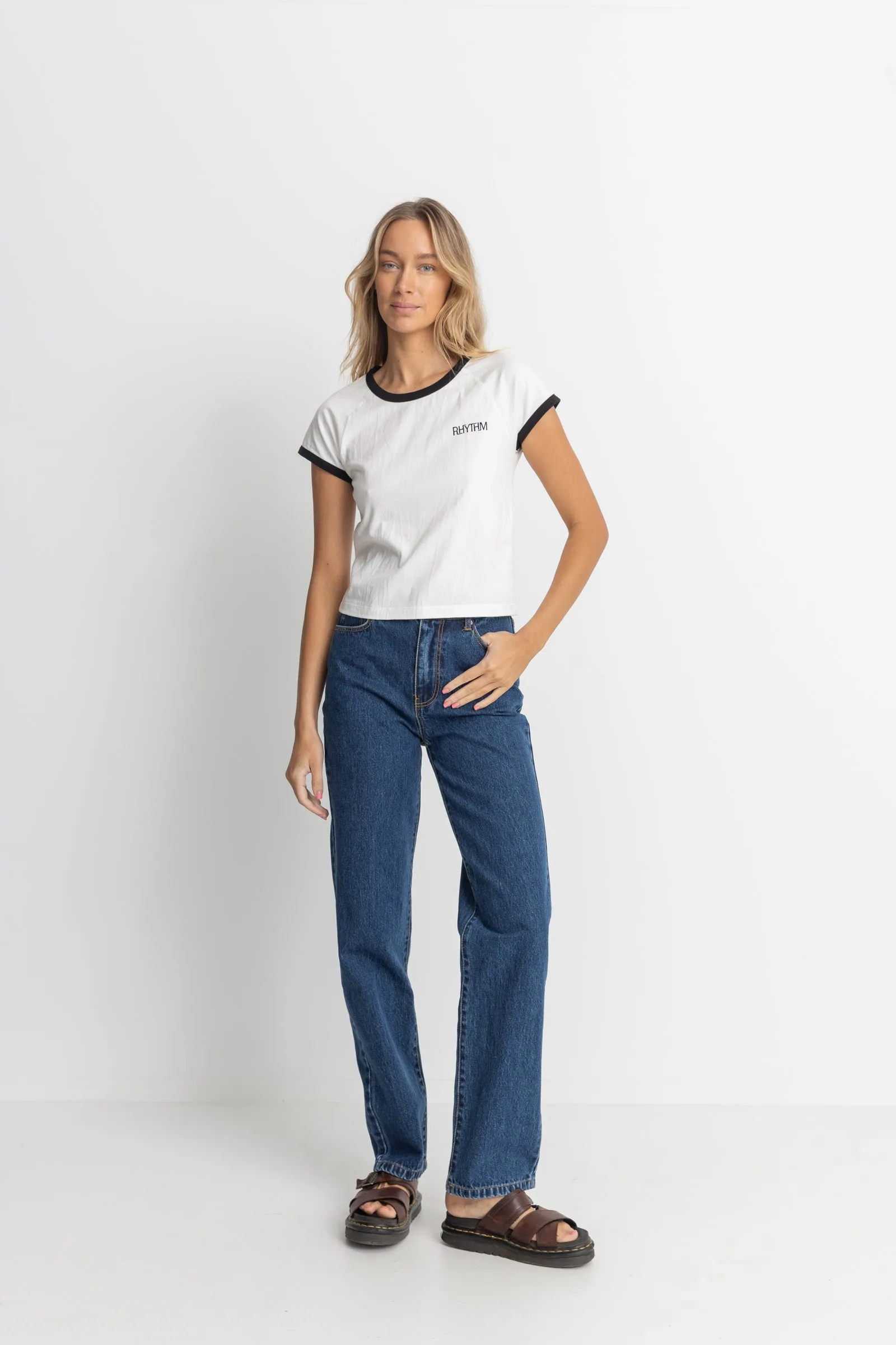 Dakota Straight Leg Jean Dark Wash