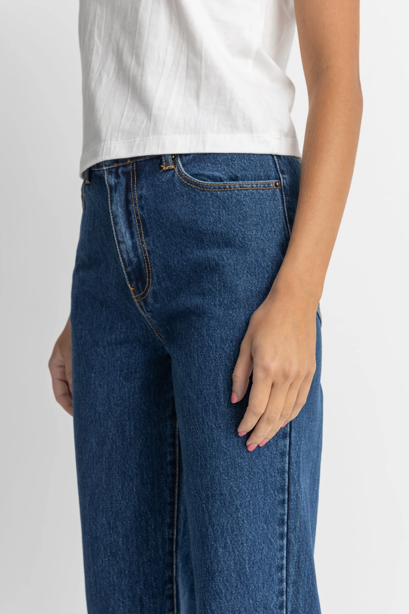 Dakota Straight Leg Jean Dark Wash