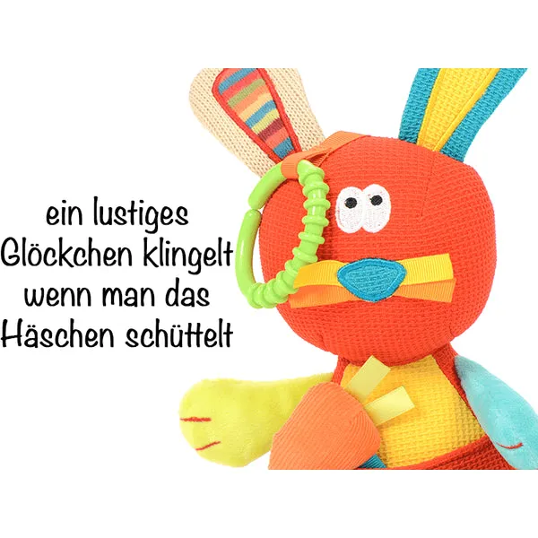 Dolce Classic Aktivittsspielzeug Hase Hoppy - 27 cm