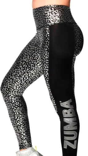 Glow With The Flow High Waisted Foil Leggings (Special Order)