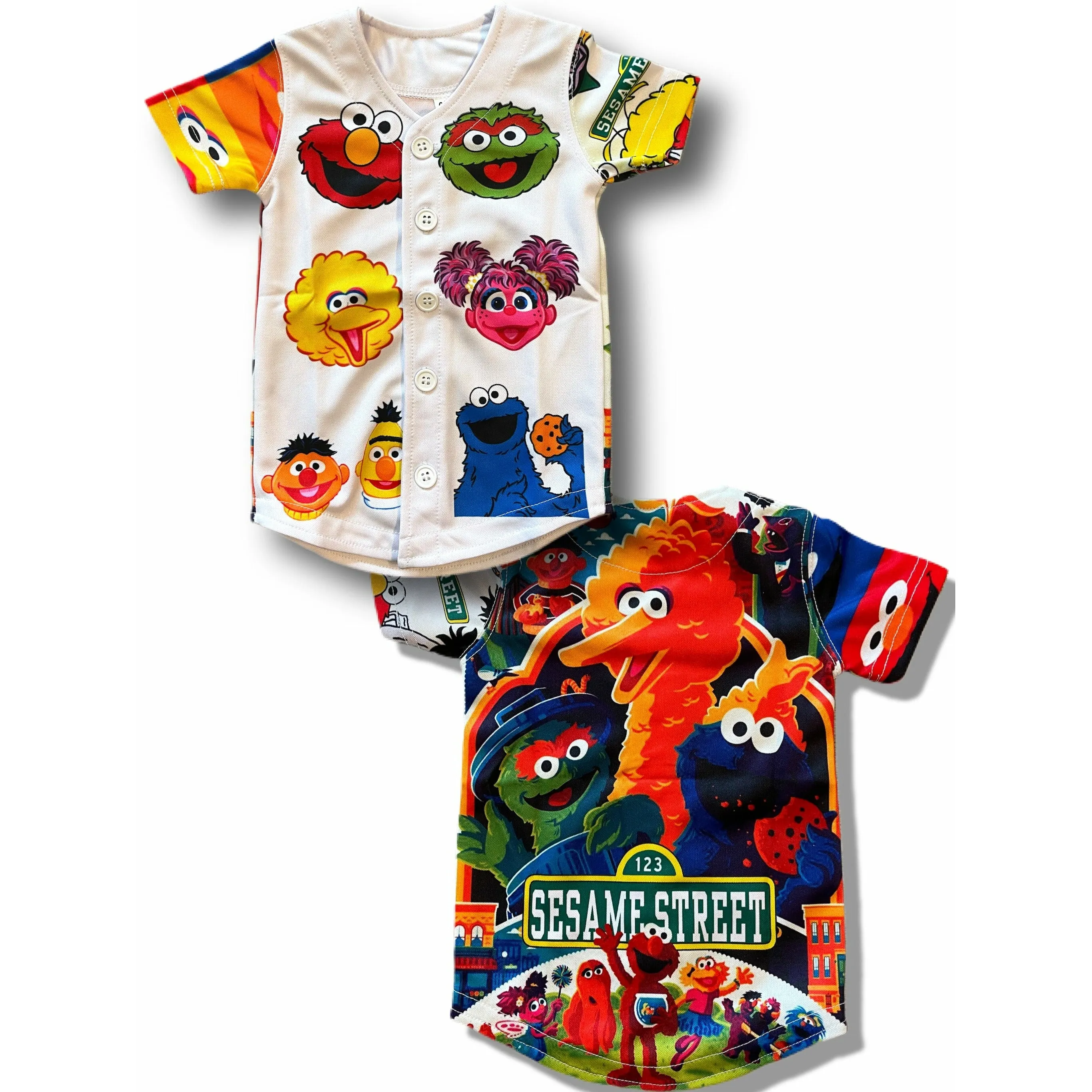 Kids Sesame Street Baseball jersey