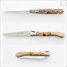 Laguiole 12 cm Nature Classic Poplar Burl