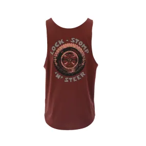 Lock Stomp N Steer Singlet Red Dirt - SM1102RD