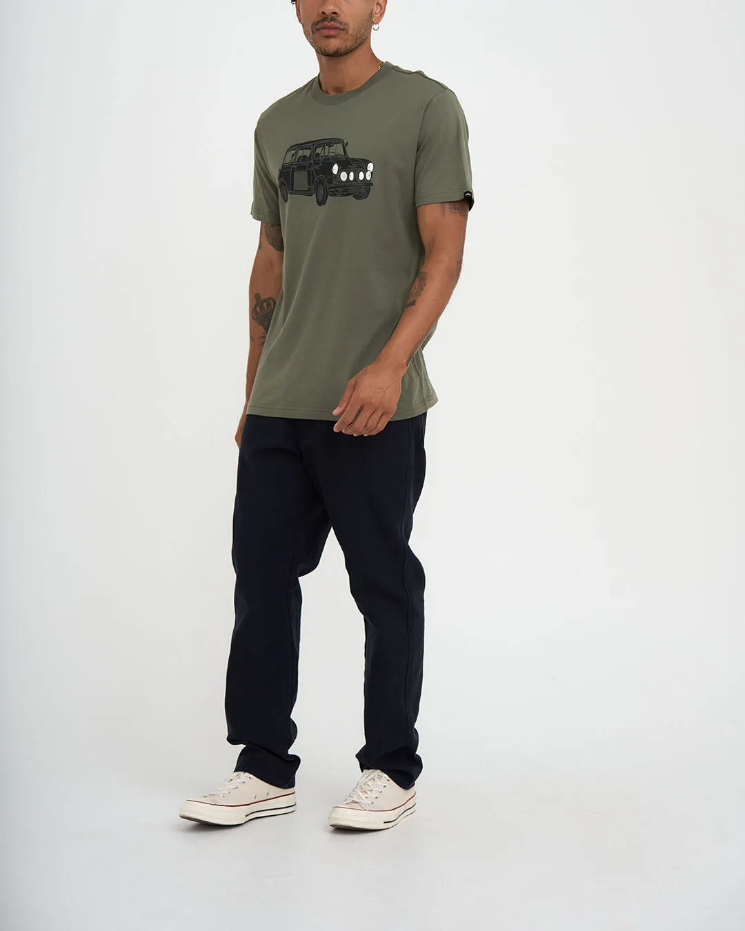 MINI 117 TEE - LICHEN GREEN