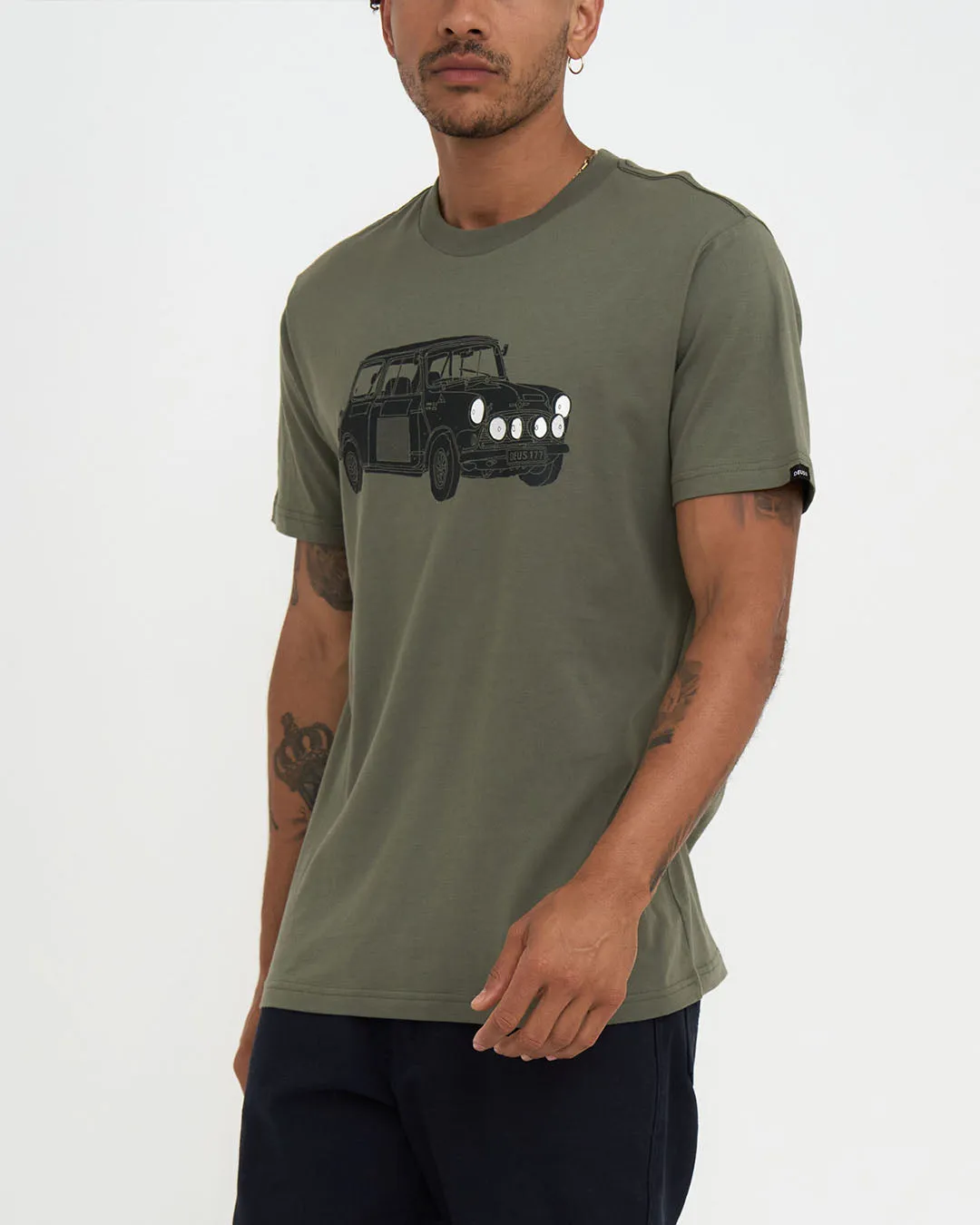 MINI 117 TEE - LICHEN GREEN