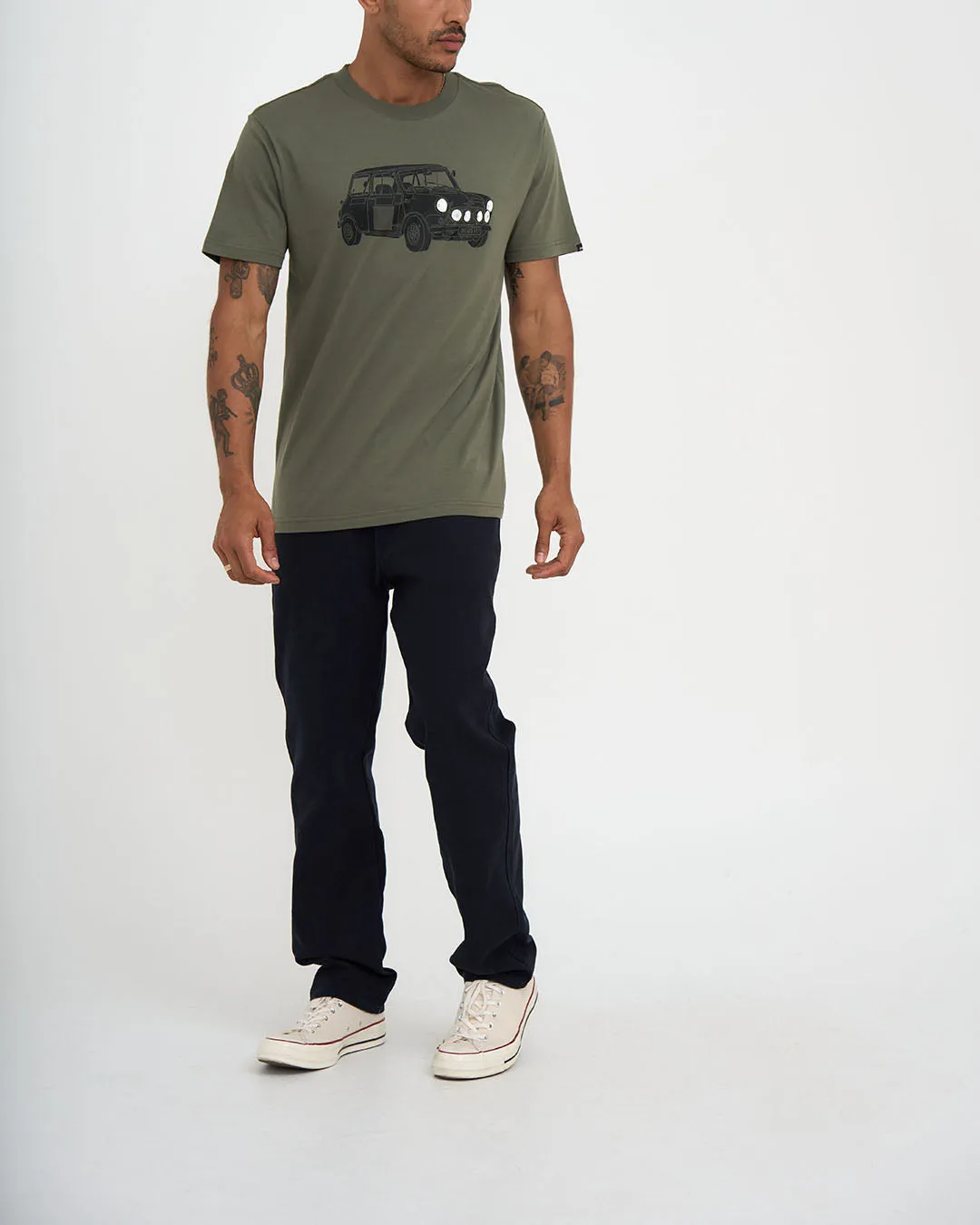 MINI 117 TEE - LICHEN GREEN