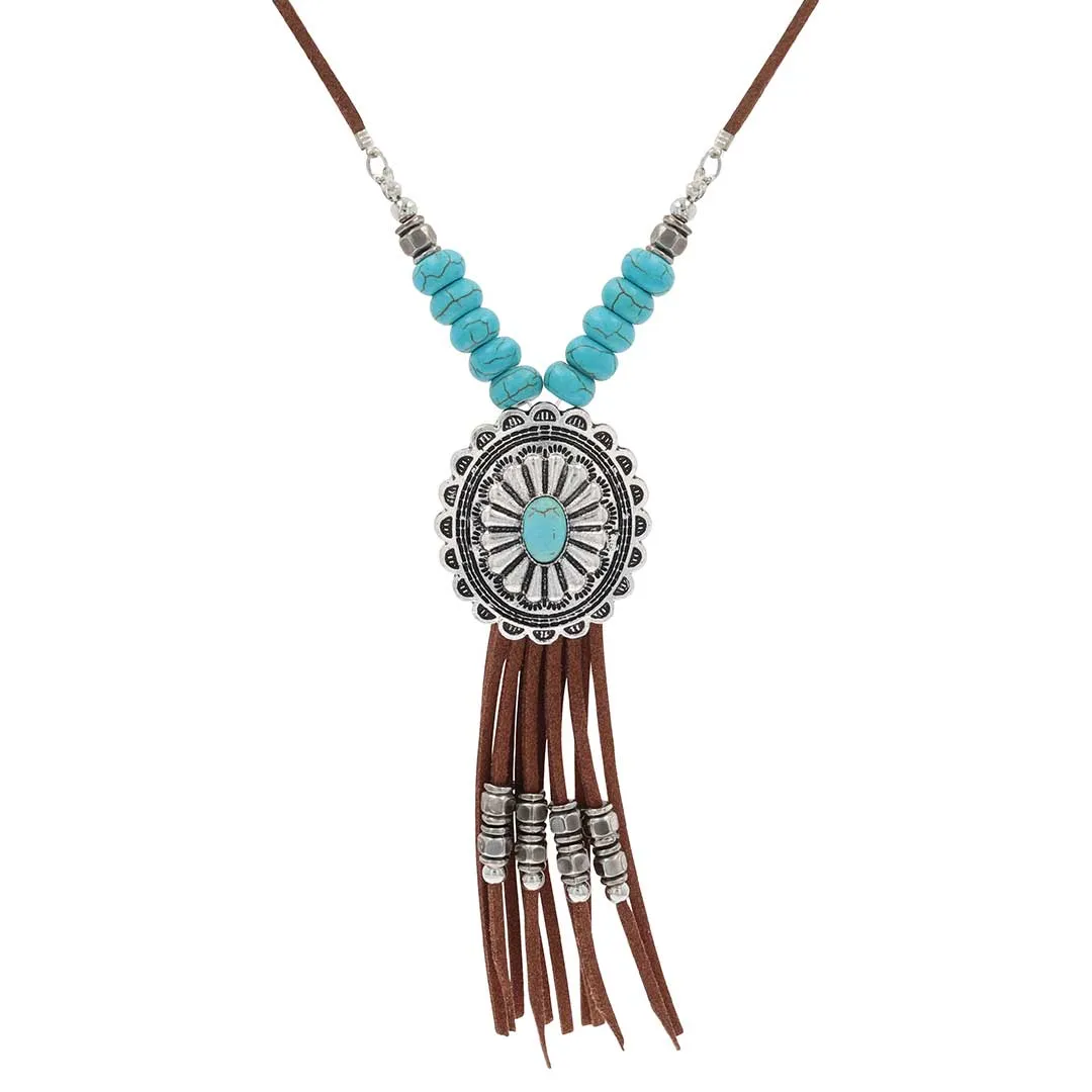 Montana Silversmiths Women's Attitude Fringe Necklace