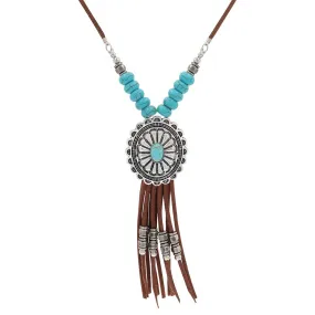 Montana Silversmiths Women's Attitude Fringe Necklace