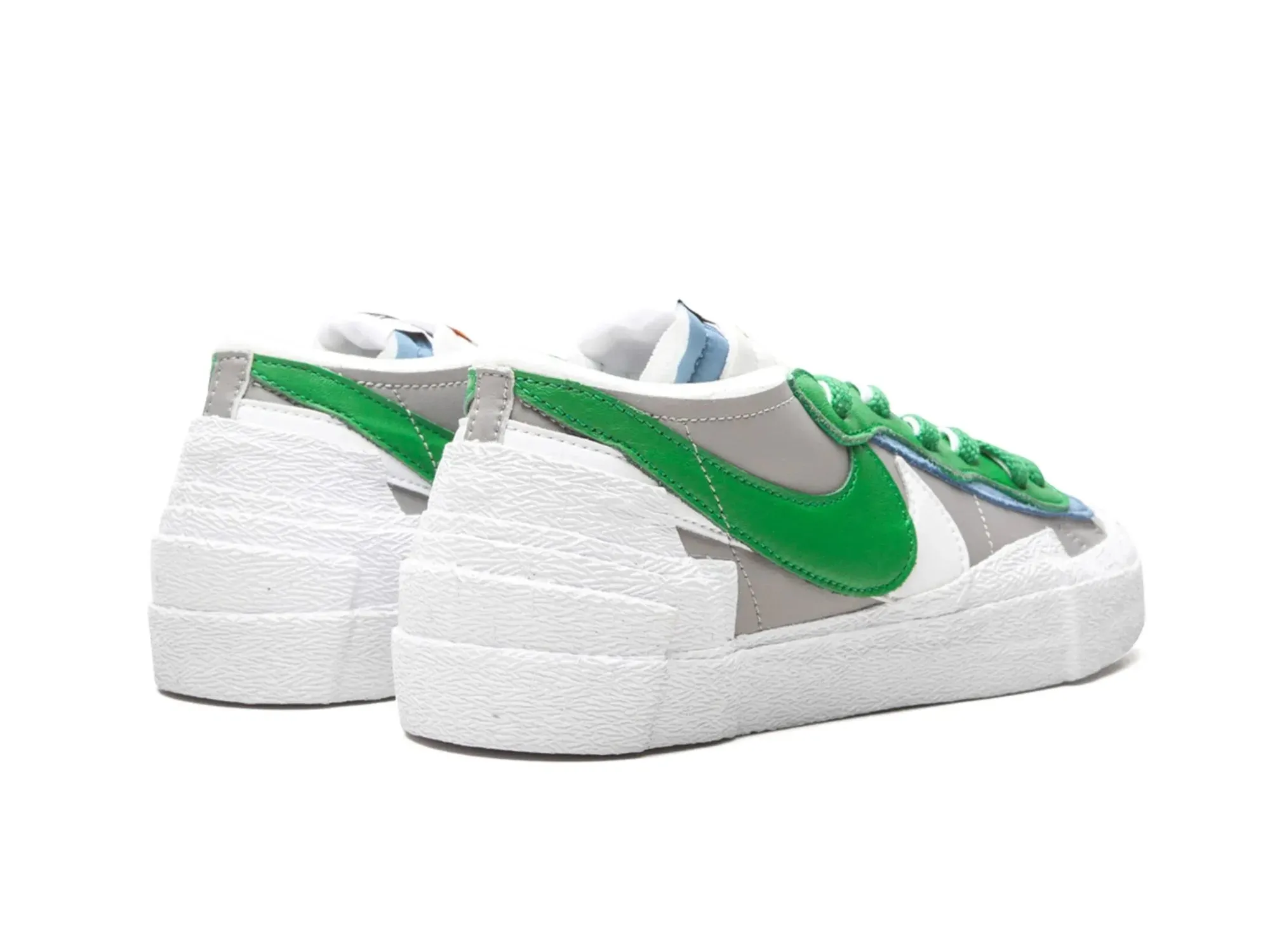 Nike Blazer Low Sacai "Medium Grey Classic Green"