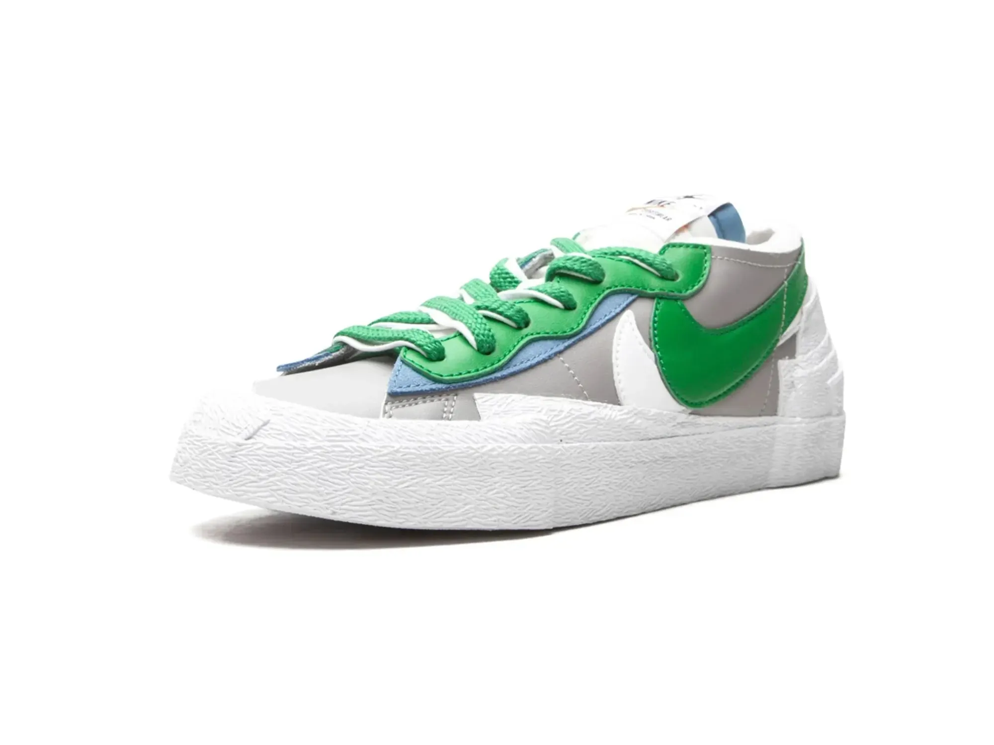 Nike Blazer Low Sacai "Medium Grey Classic Green"