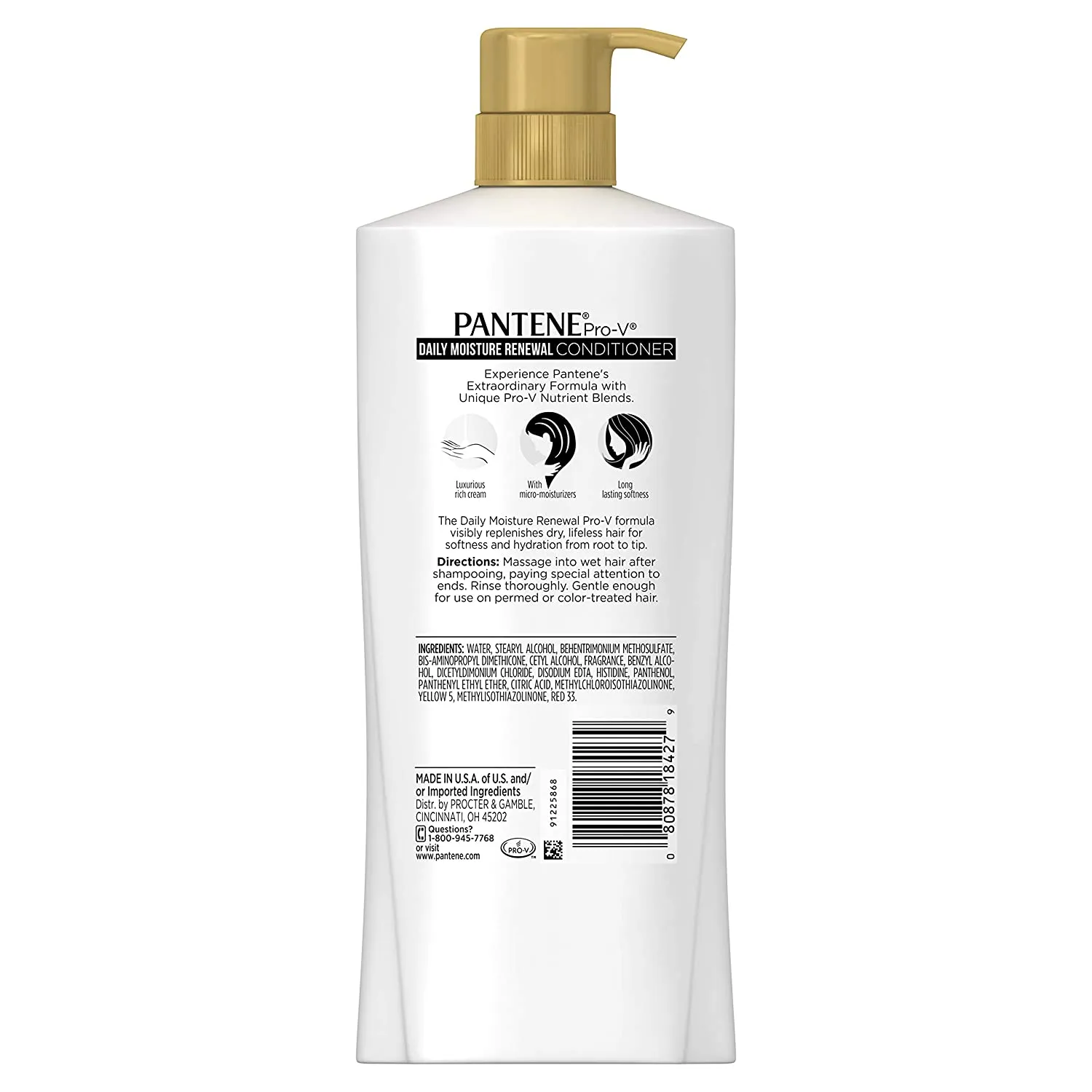 Pantene Pro V Daily Moisture Renewal Conditioner  38.2 fl. oz. With Pump