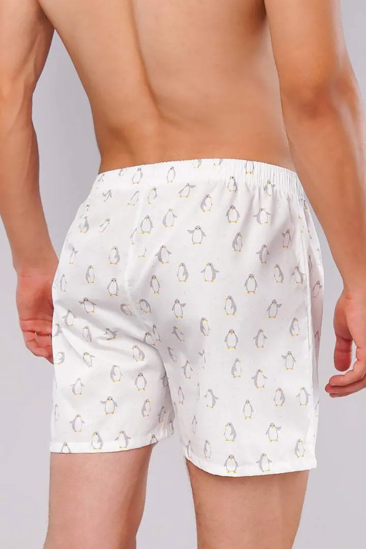 Penguin Pal Woven Boxer Shorts