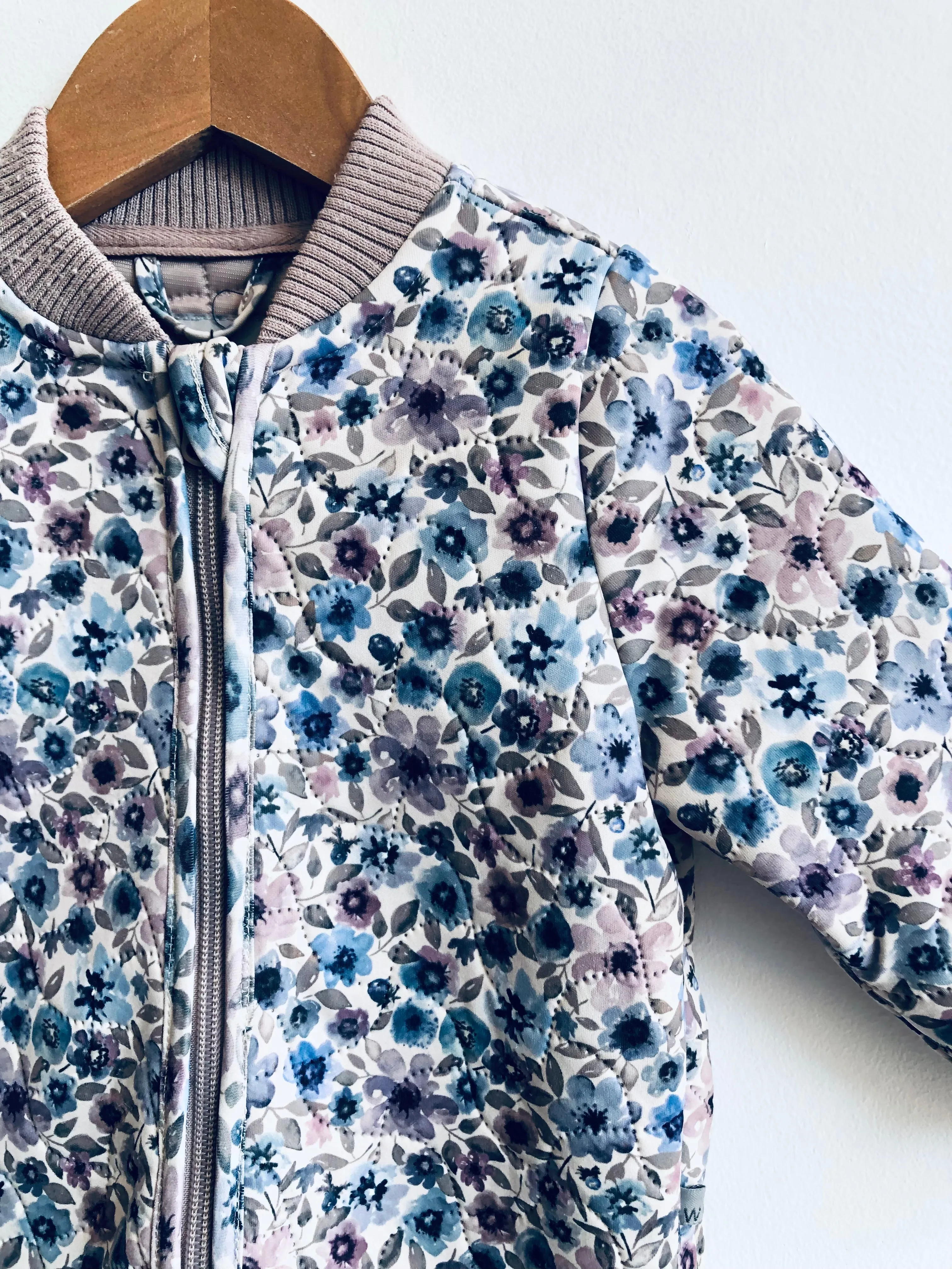 Quilted Floral Jacket // 18M