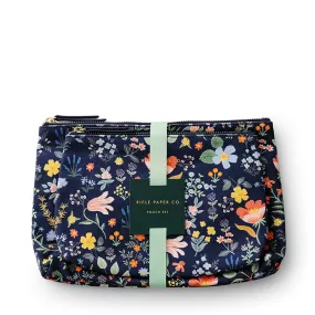 RIFLE PAPER CO. | Bramble Zippered Pouch Set