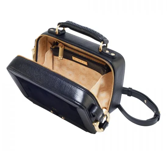 Sancia Elvire Leather Cross Body Bag