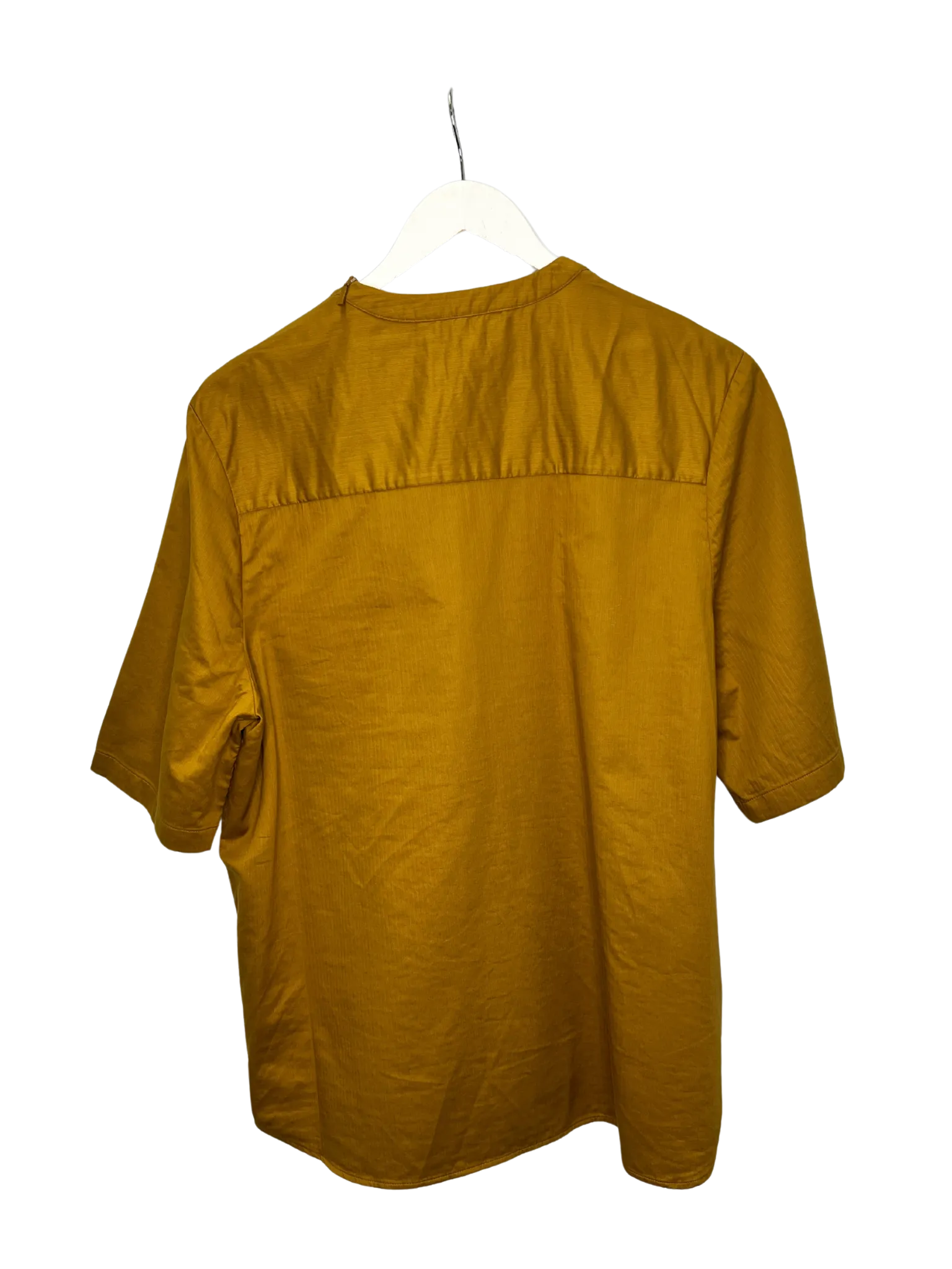 Size S - COS Cotton Mustard Top