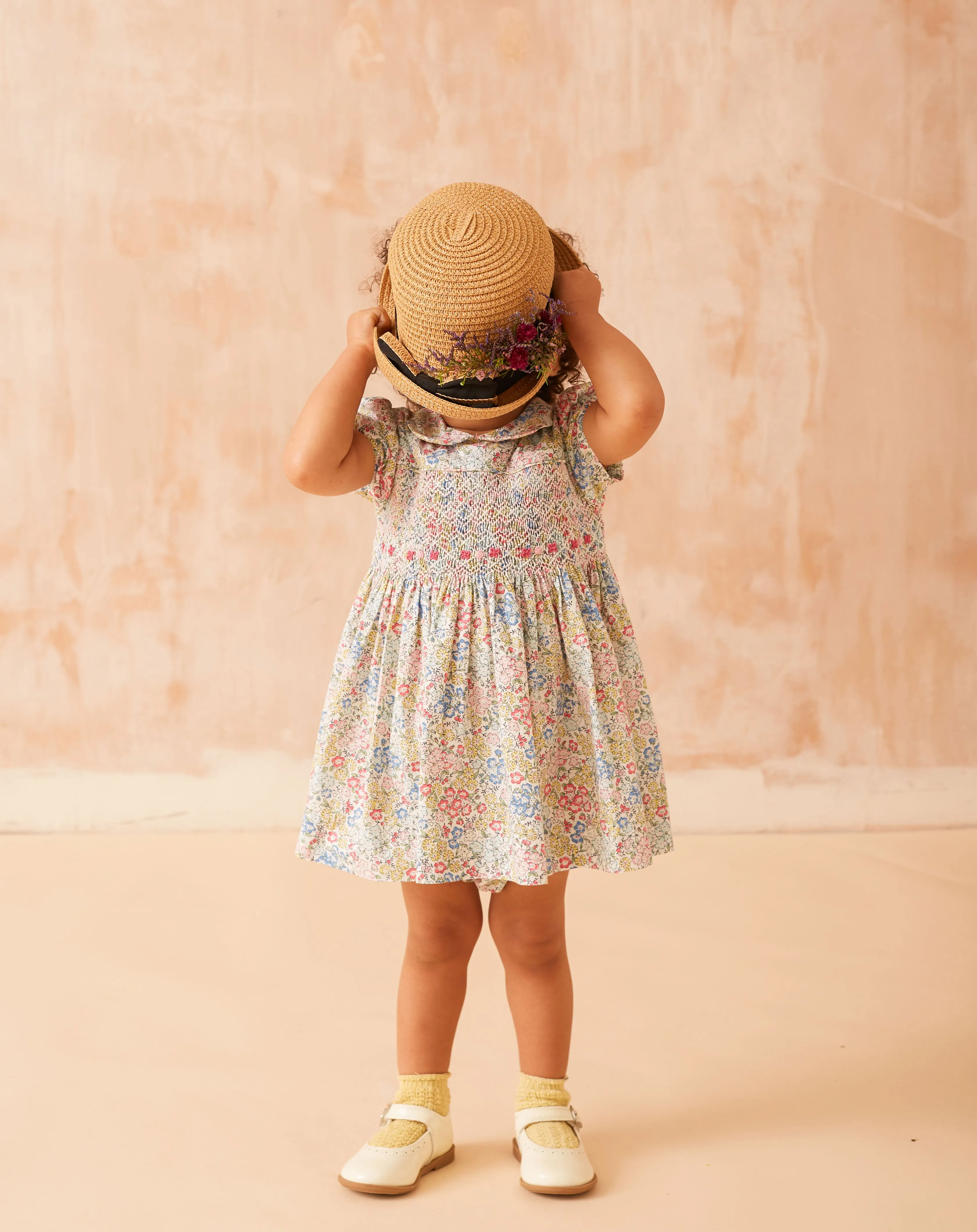 Smocked Baby Dress - Jordan