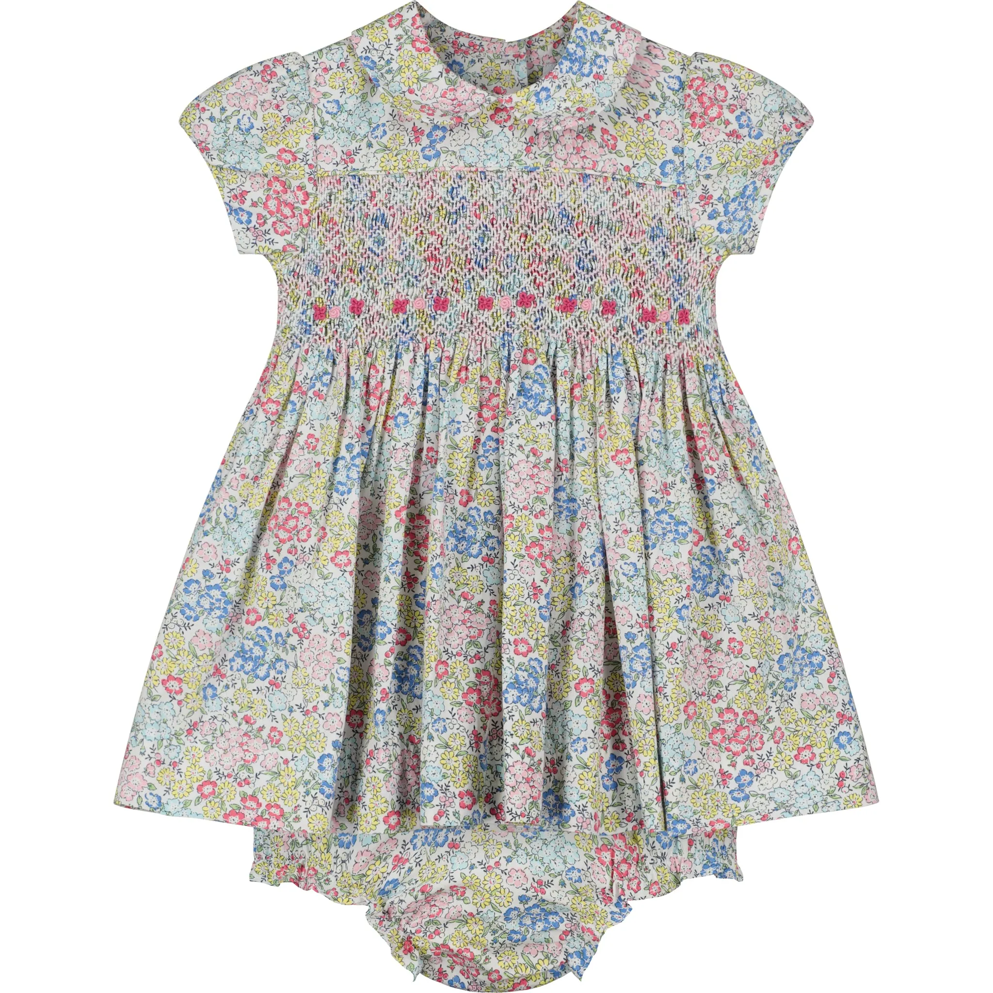 Smocked Baby Dress - Jordan