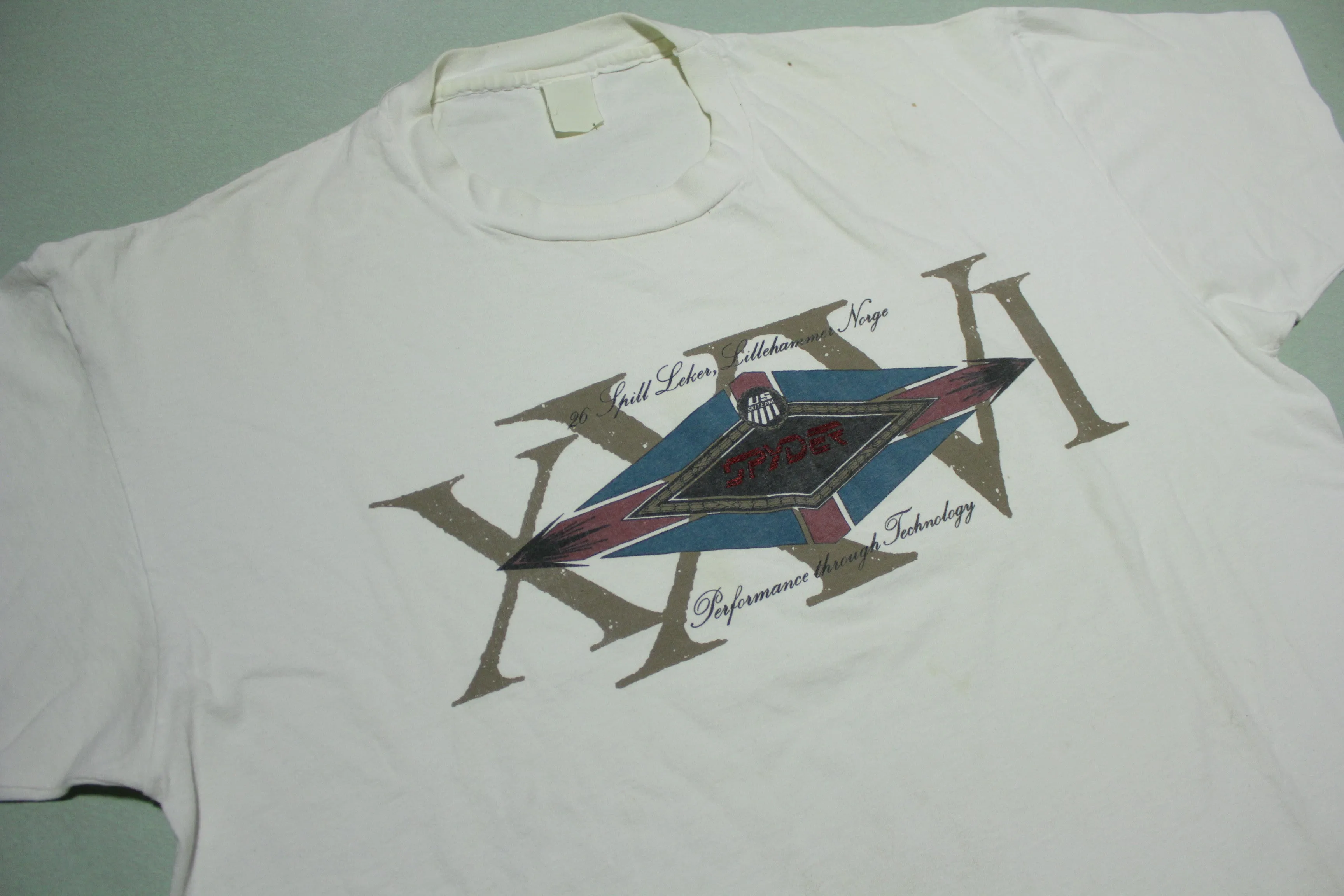 Spyder Performance Technology Vintage 90's Single Stitch T-Shirt