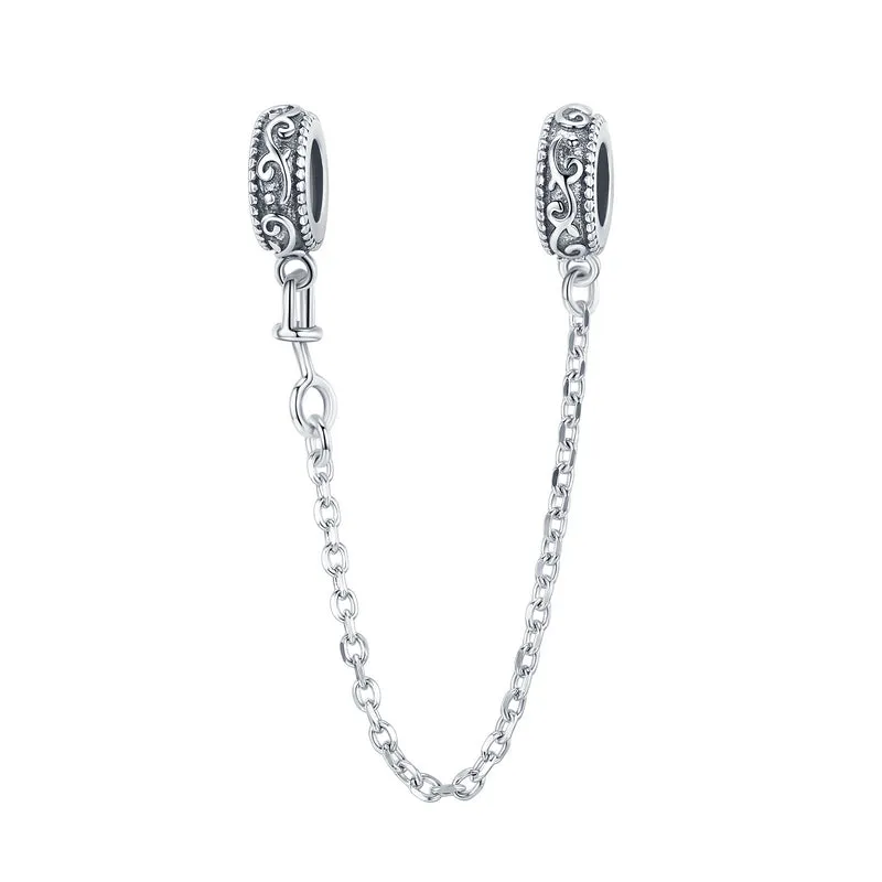 Sterling Silver Chain Fit Charm For Women