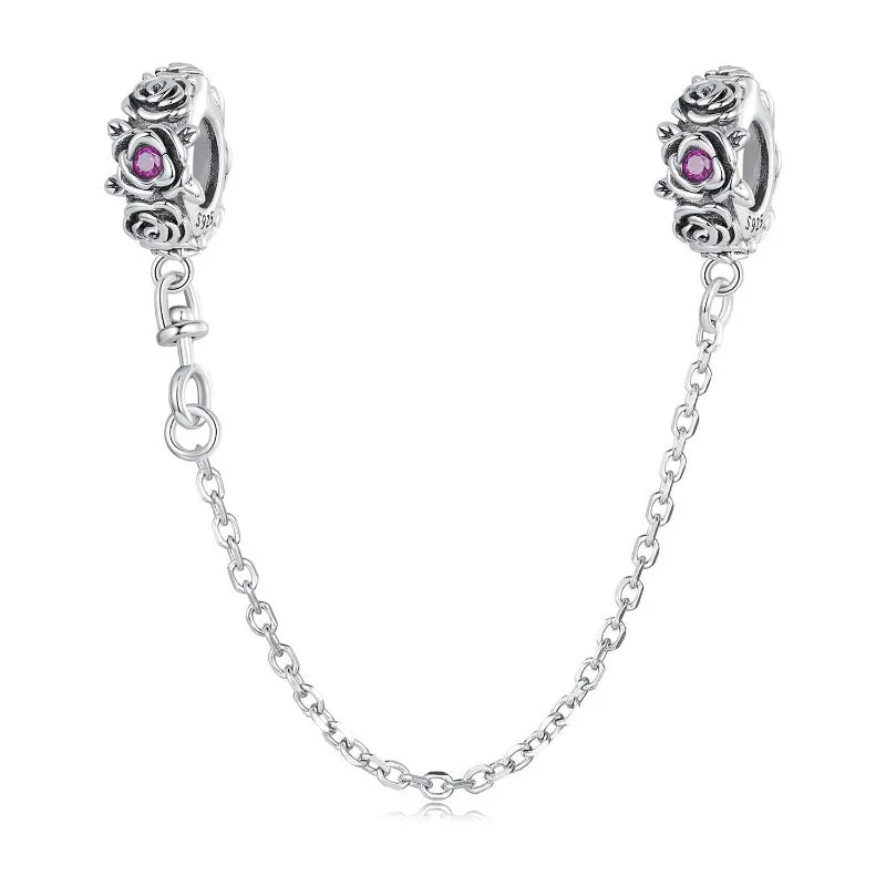 Sterling Silver Chain Fit Charm For Women