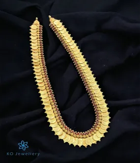 The Classic Laxmi Kasu-malai Long Necklace