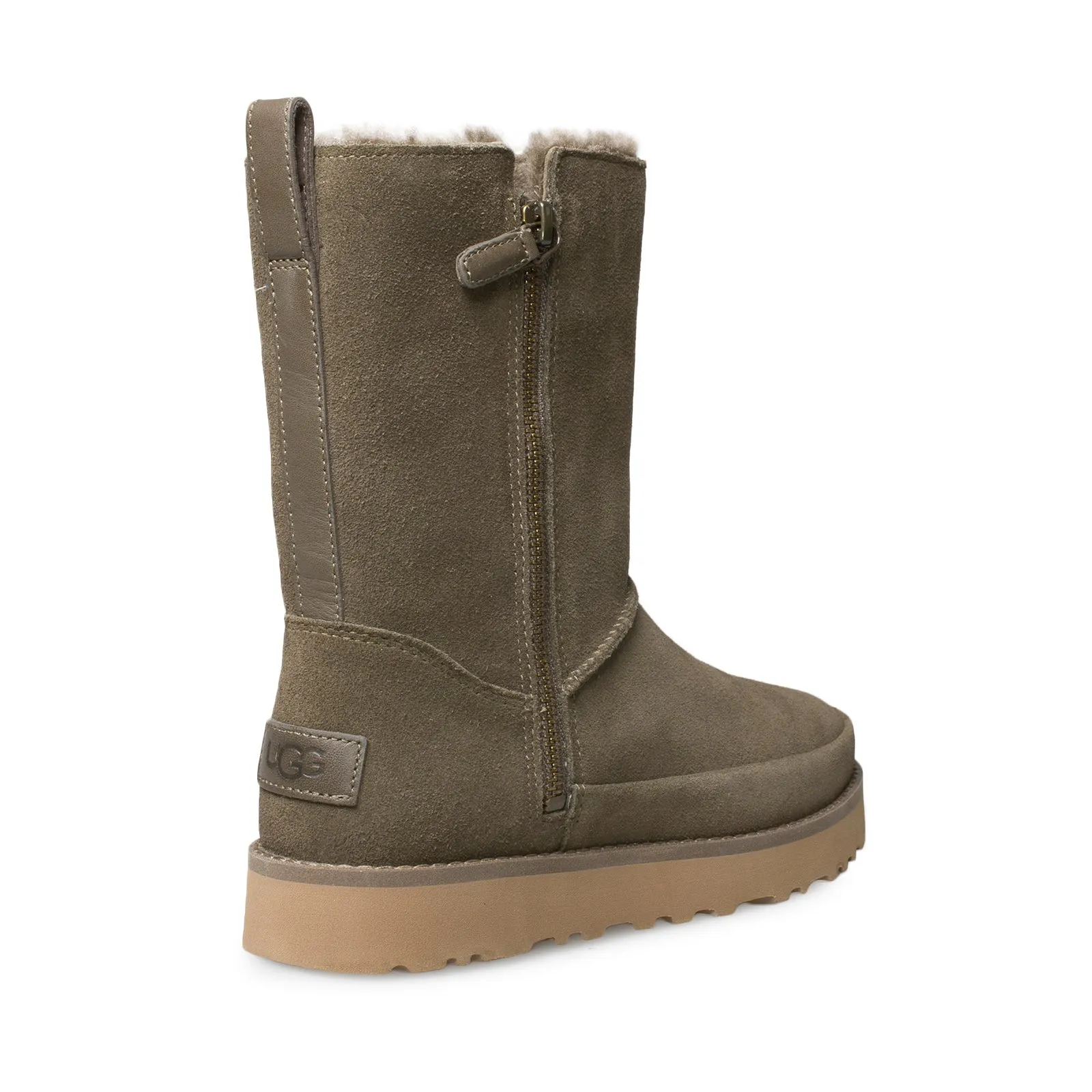 UGG Classic Zip Short Eucalyptus Spray Boots - Women's