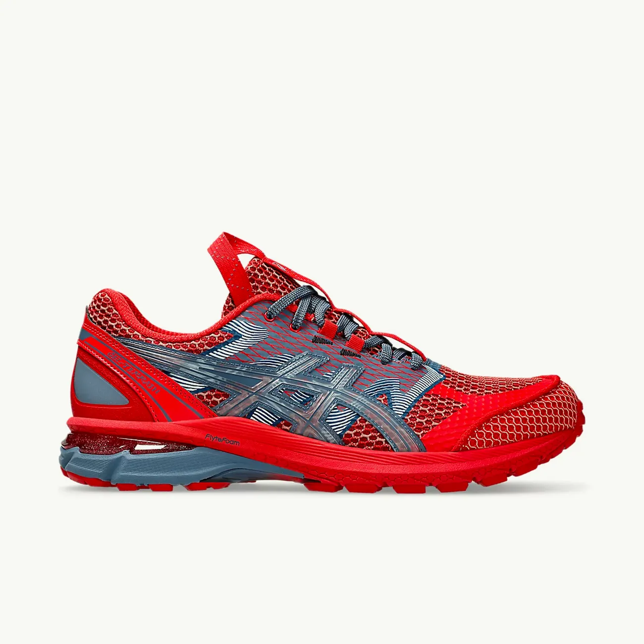 US4-S Gel-Terrain - Classic Red/Wood Crepe